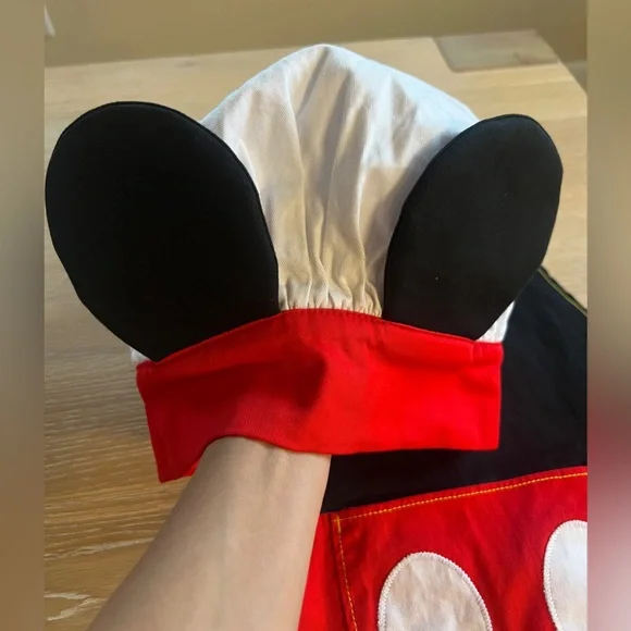 ❤️🐭🖤DISNEY MICKEY MOUSE CHEF APRON COSTUME❤️🐭🖤 - Picture 3 of 5